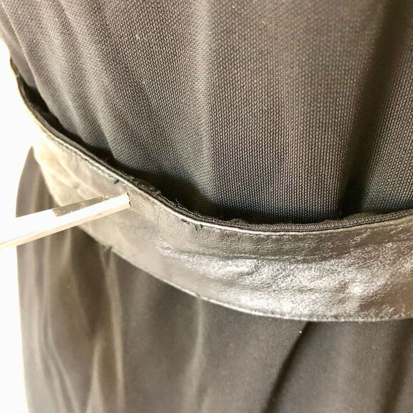 Bebe Faux Leather T-back Mini Dress - Picture 11 of 16